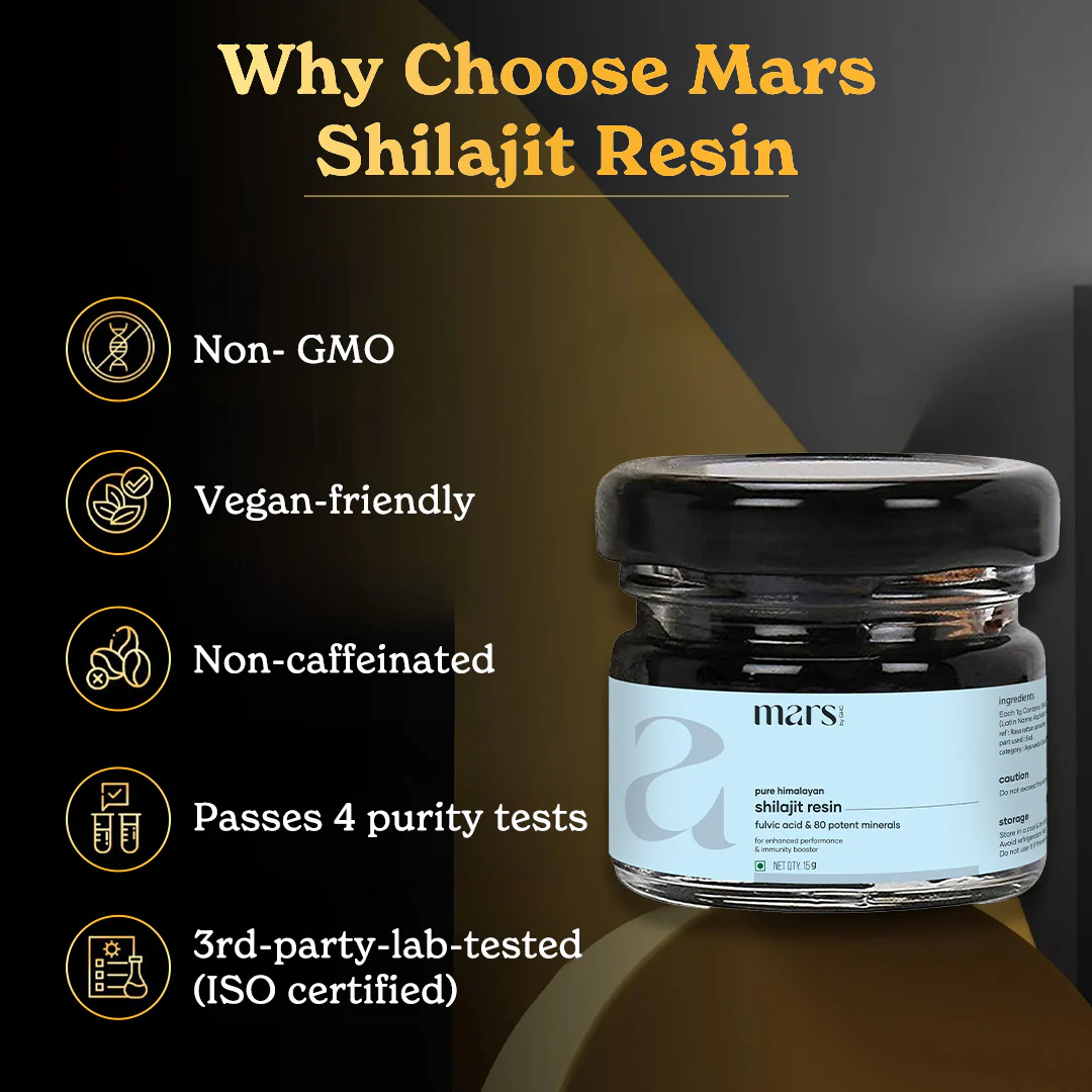 Mars Pure Himalayan Shilajit (Resin) - 15g 8 Mars Pure Himalayan Shilajit (Resin) - 15g