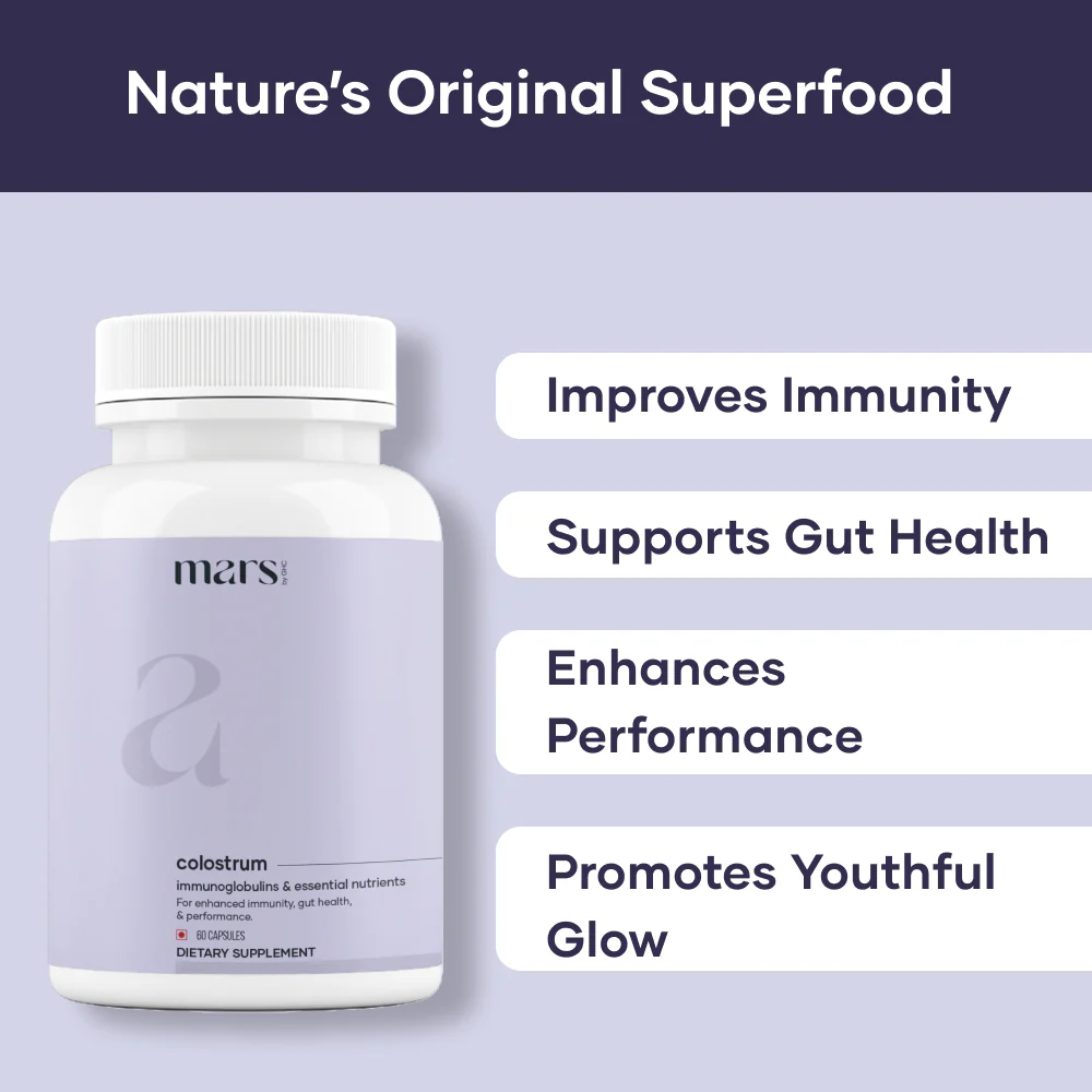 Mars Colostrum Capsules – Immune Boost, Gut Health, and Muscle Recovery Support 4 Mars Colostrum Capsules – Immune Boost, Gut Health, and Muscle Recovery Support