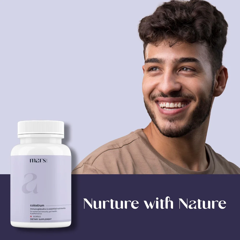 Mars Colostrum Capsules – Immune Boost, Gut Health, and Muscle Recovery Support 5 Mars Colostrum Capsules – Immune Boost, Gut Health, and Muscle Recovery Support