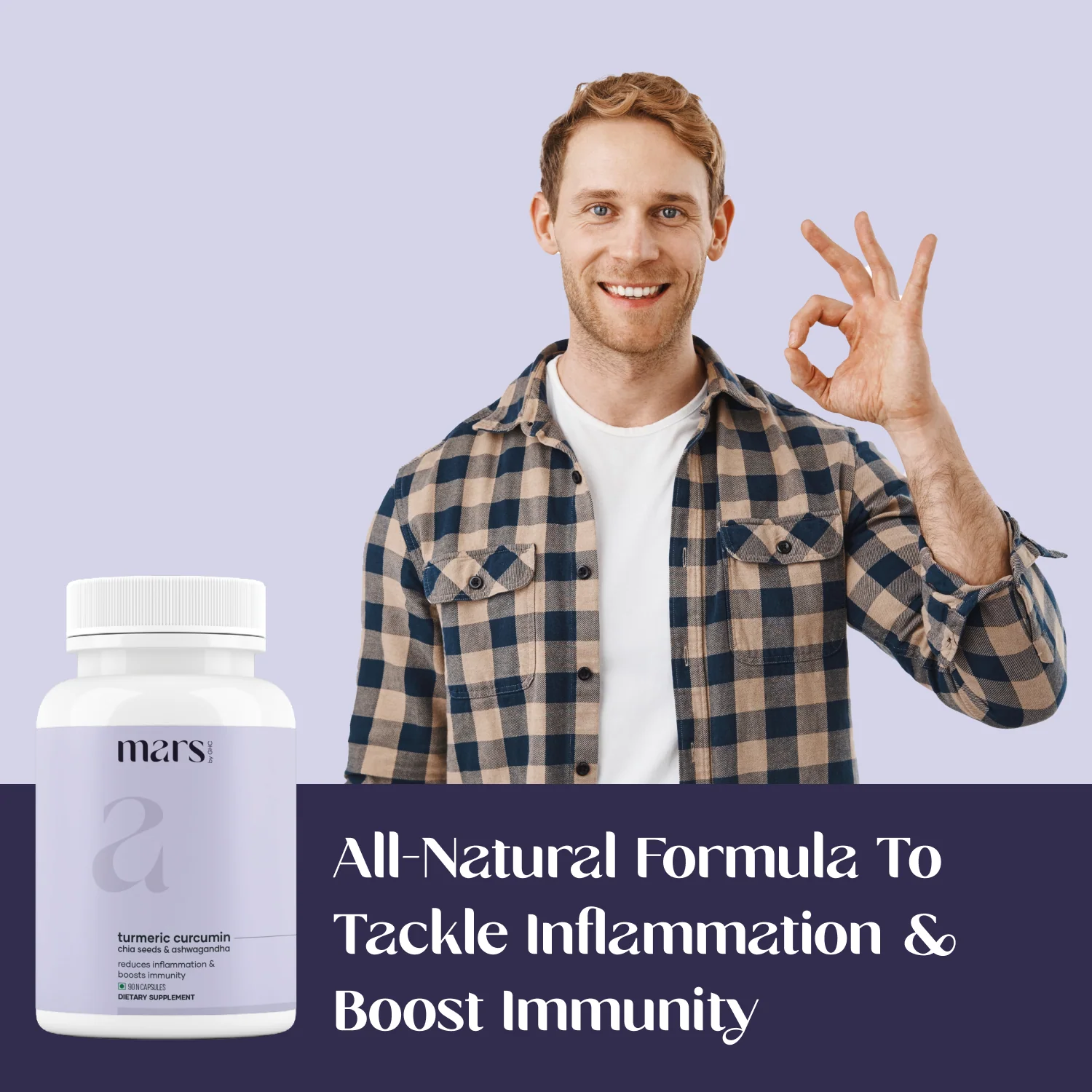 Mars Turmeric Curcumin Caps: Powered with Chia Seeds & Ashwagandha 6 Mars Turmeric Curcumin Caps: Powered with Chia Seeds & Ashwagandha