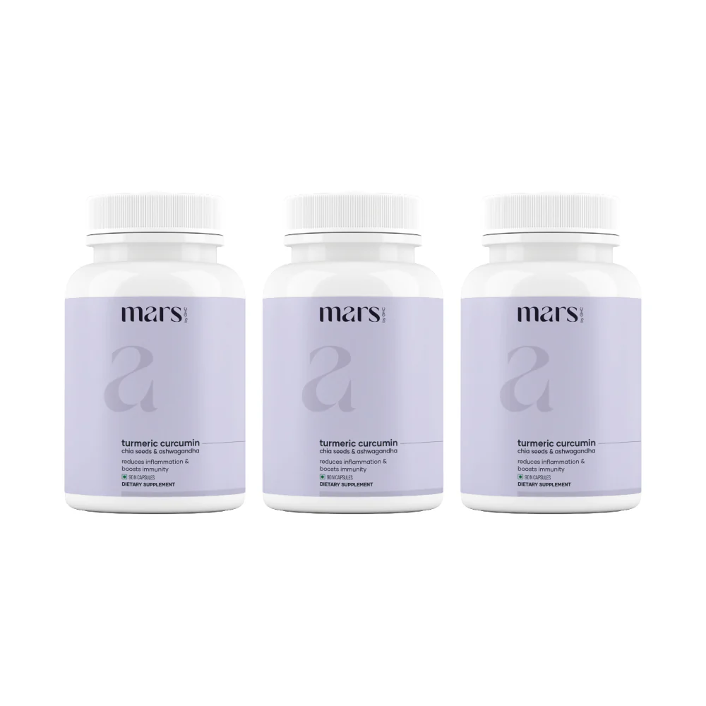 Mars Turmeric Curcumin Caps: Powered with Chia Seeds & Ashwagandha 8 Mars Turmeric Curcumin Caps: Powered with Chia Seeds & Ashwagandha